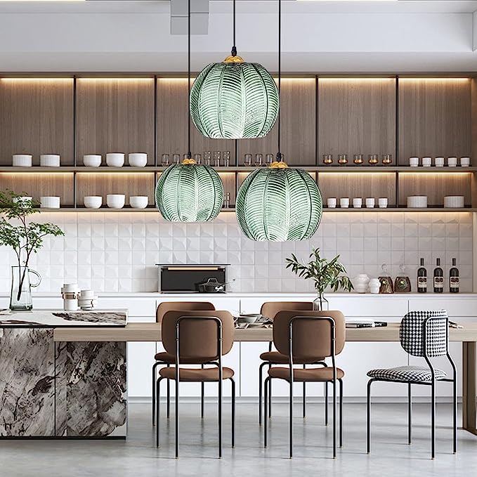 Aurelia matt glasspendel for spisestueatmosfære