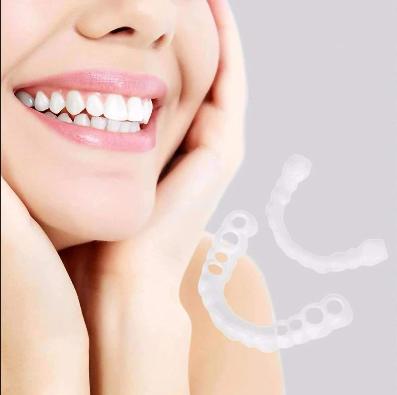 Alera állítható pattintós műfogsor a kényelmes étkezéshez