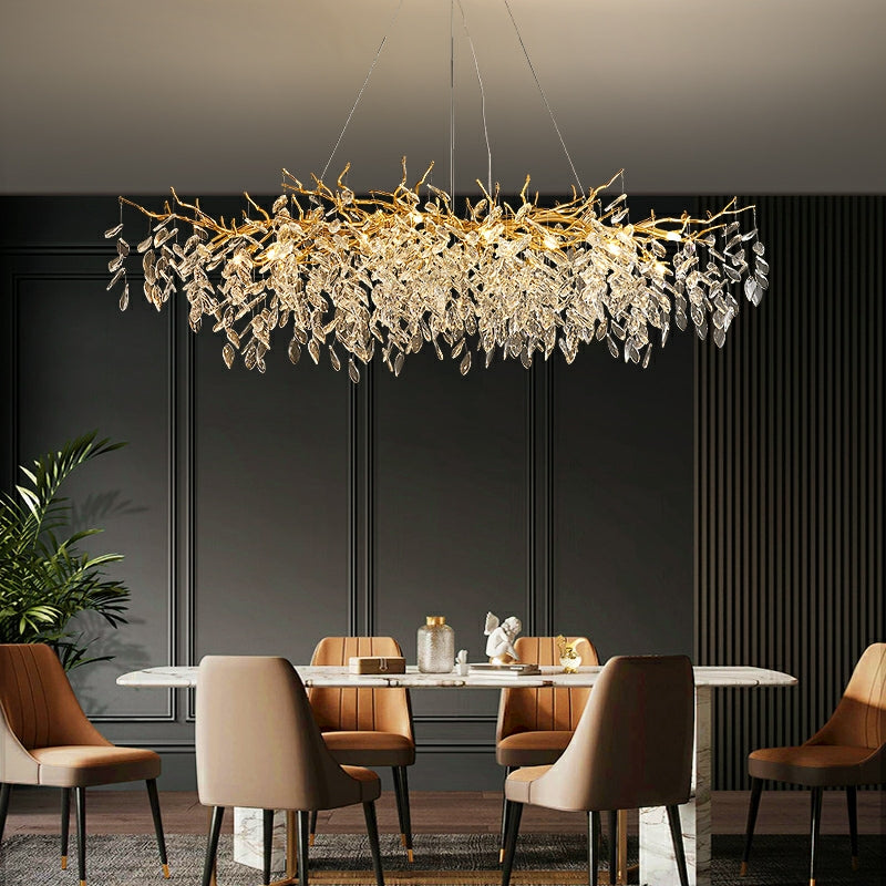 French Style Branch Crystal Chandelier For Modern Homes