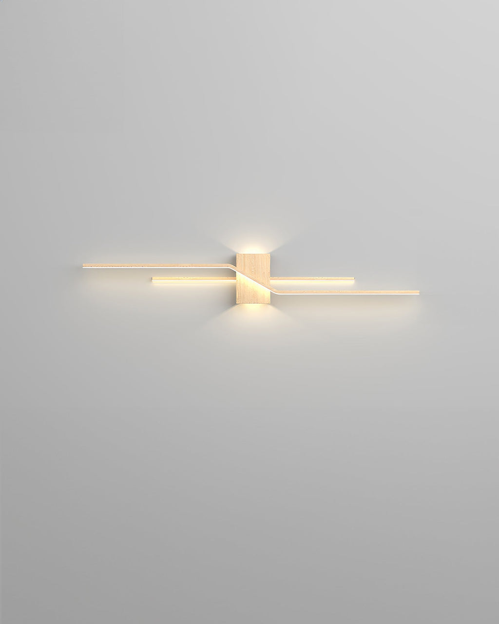 Lyra Wood Grain Minimalist LED Wall Light for Modern Interiors Eco Lighting