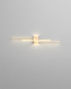 Lyra Wood Grain Minimalist LED Wall Light for Modern Interiors Eco Lighting