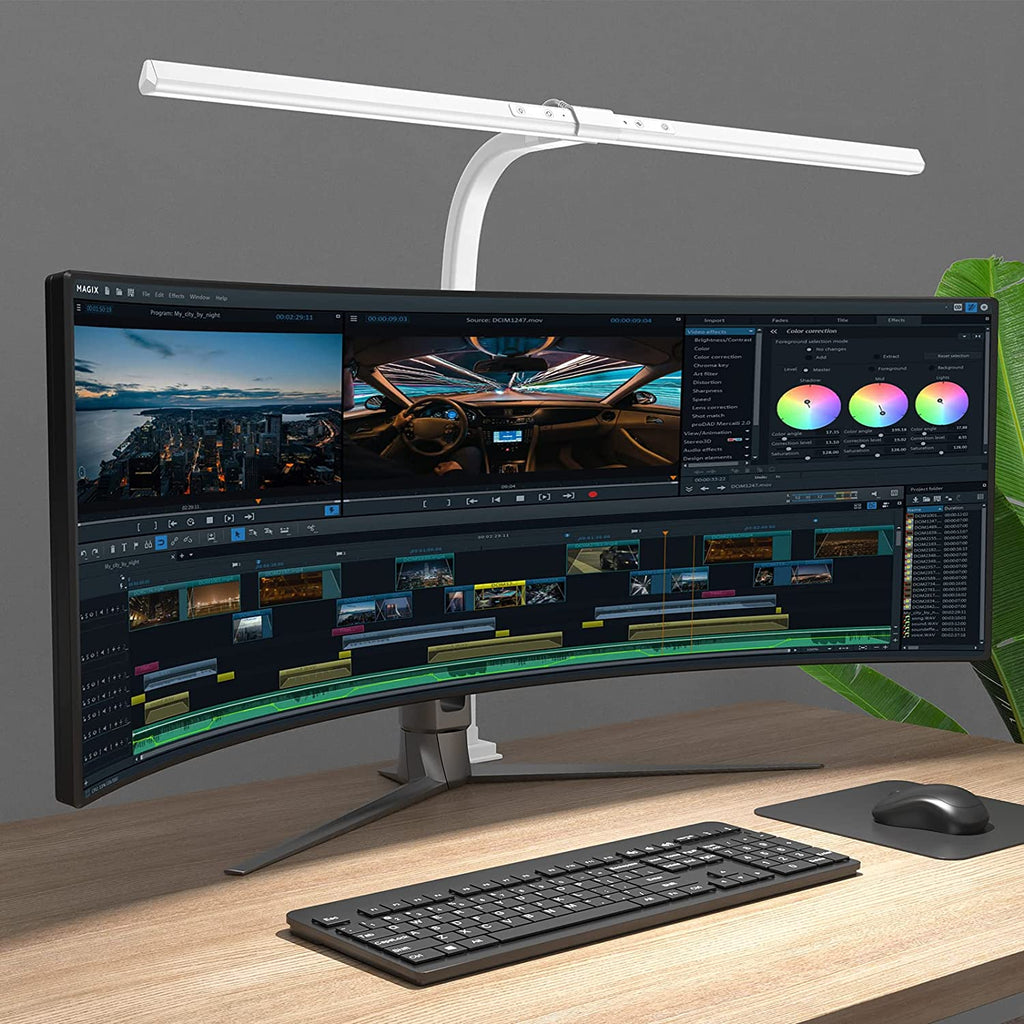 NovaClamp Desk Lamp Modern LED Task Light for Home Office