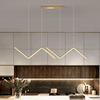 Aria Crest Wave Pendant Light Modern Designer Ceiling Lamp