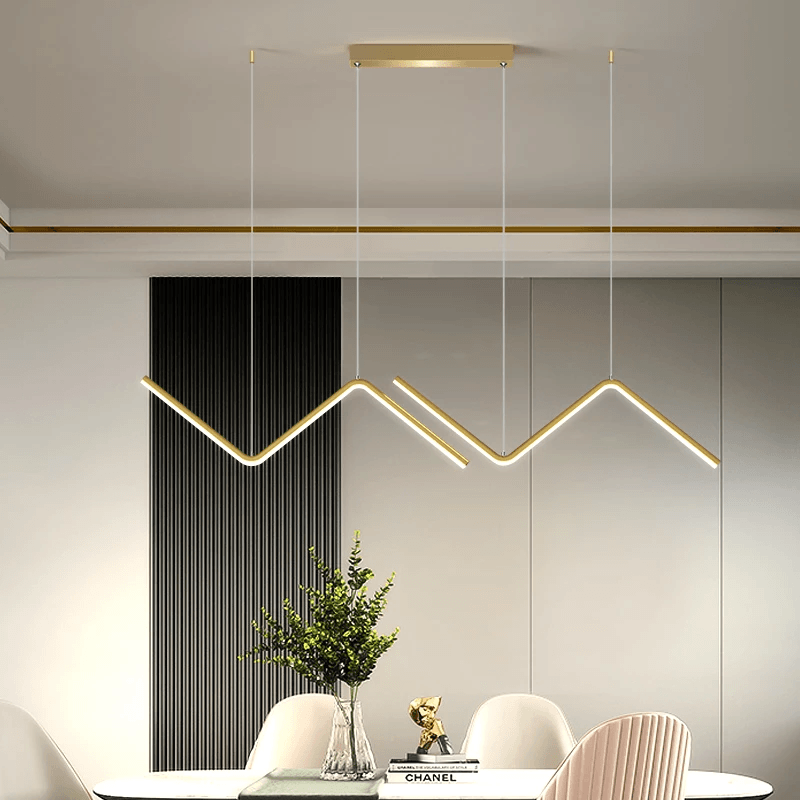 Aria Crest Wave Pendant Light Modern Designer Ceiling Lamp