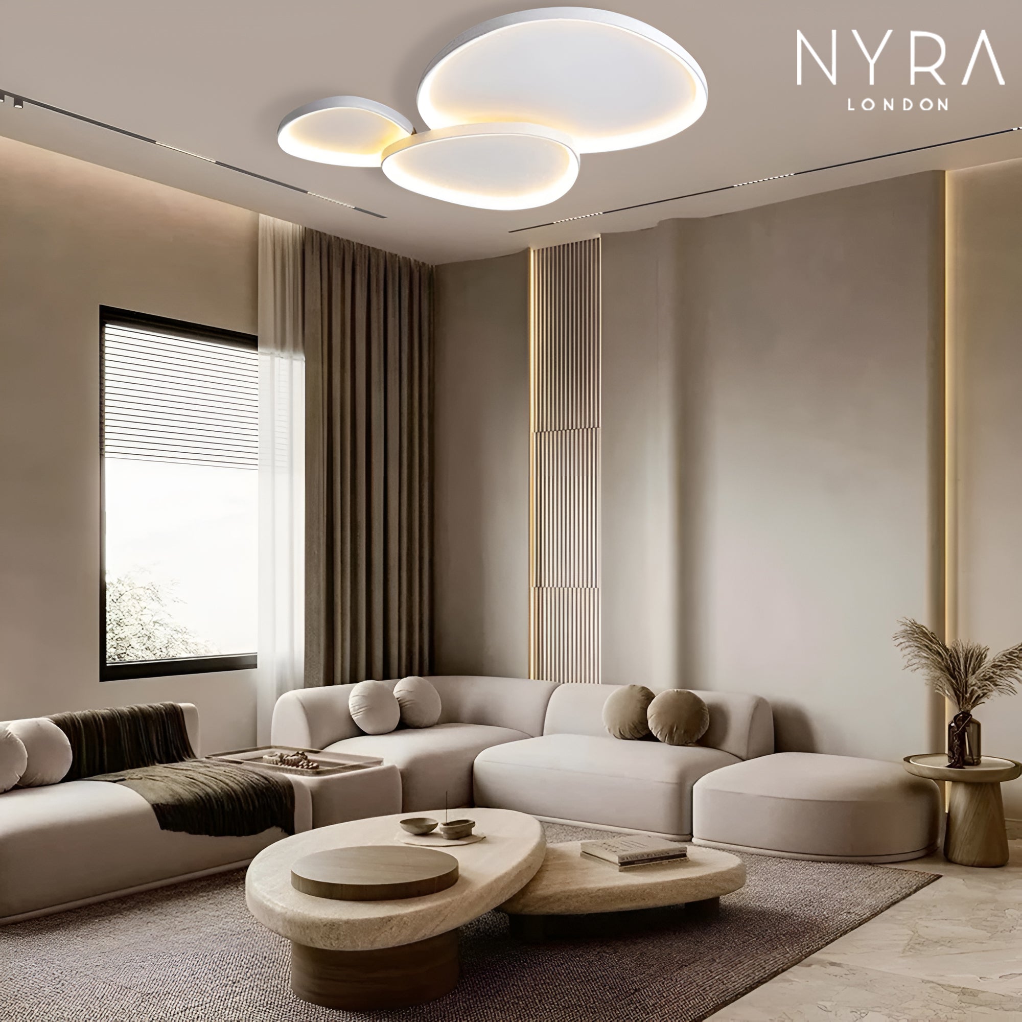 LyraSage ランプ | デュアルカラーの暖色＆クールライトオプション