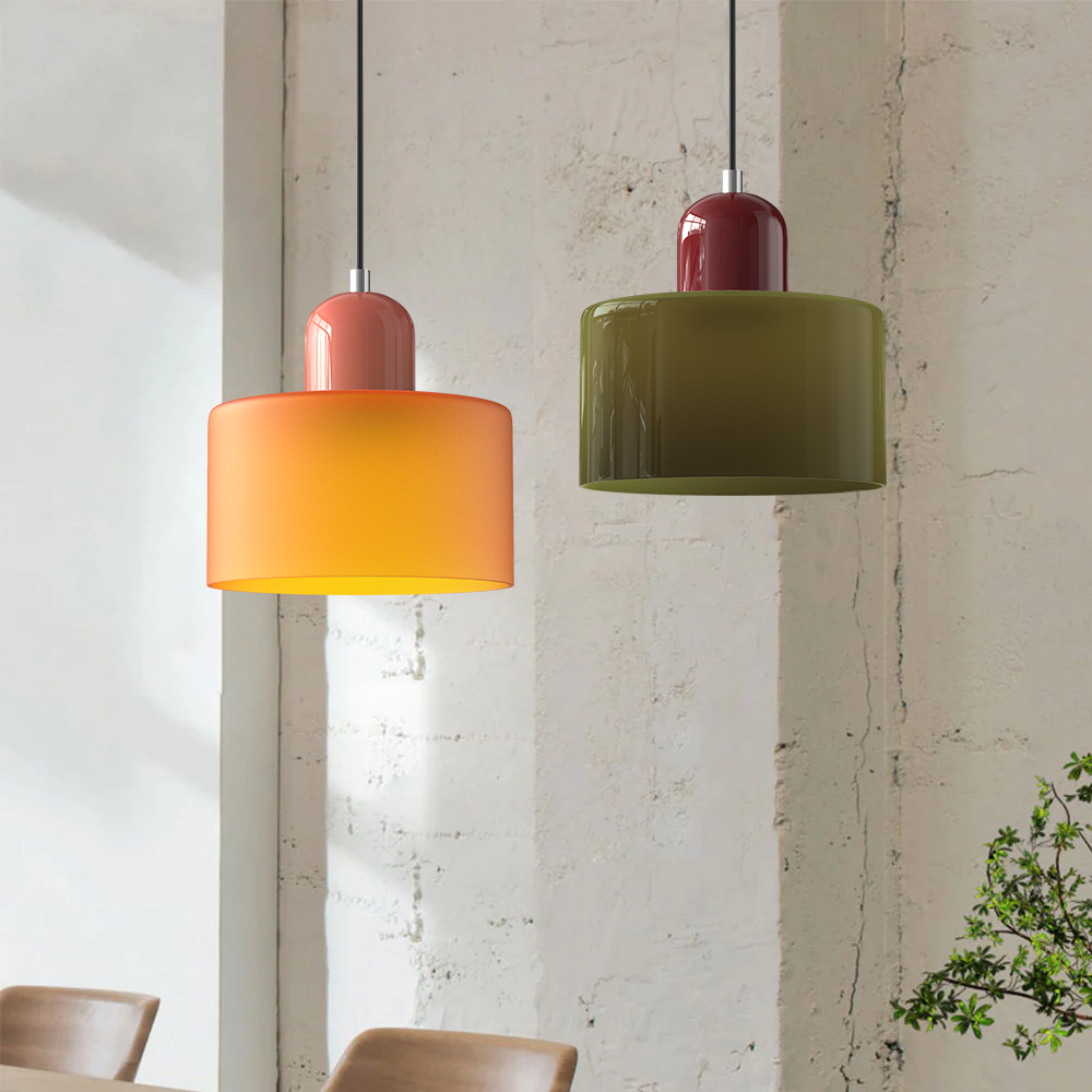 Astra Glass Pendant Light With Adjustable Suspension
