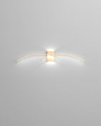 Lyra Wood Grain Minimalist LED Wall Light for Modern Interiors Eco Lighting