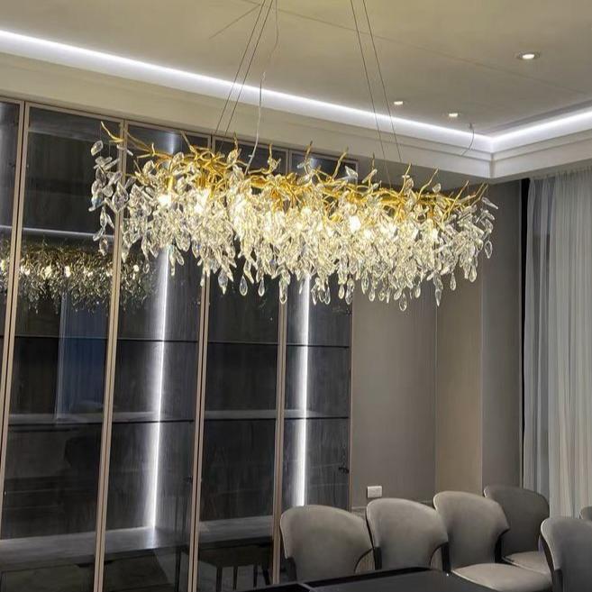 French Style Branch Crystal Chandelier For Modern Homes