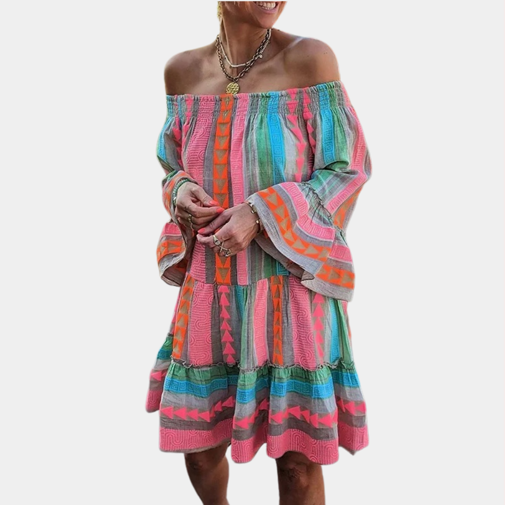 Vibrant Summer Dress For Women In Soft Breathable Fabric