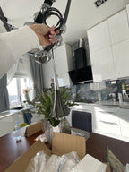 Aurora Dewdrop LED Pendant Lights With Glass Shade