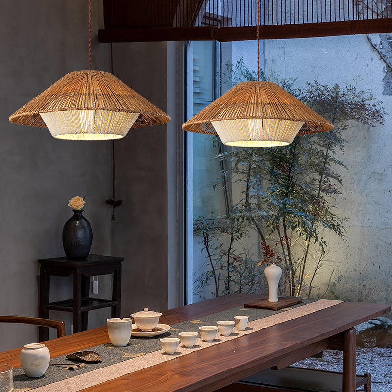 Zen Wicker Pendant Light Inspired By Japanese Design