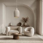 Aeris Wasabi Japandi Pendant Lights With Warm Glow