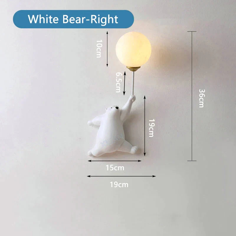 ToonGlow Kids Cartoon Wall Light Colorful Night Lamp