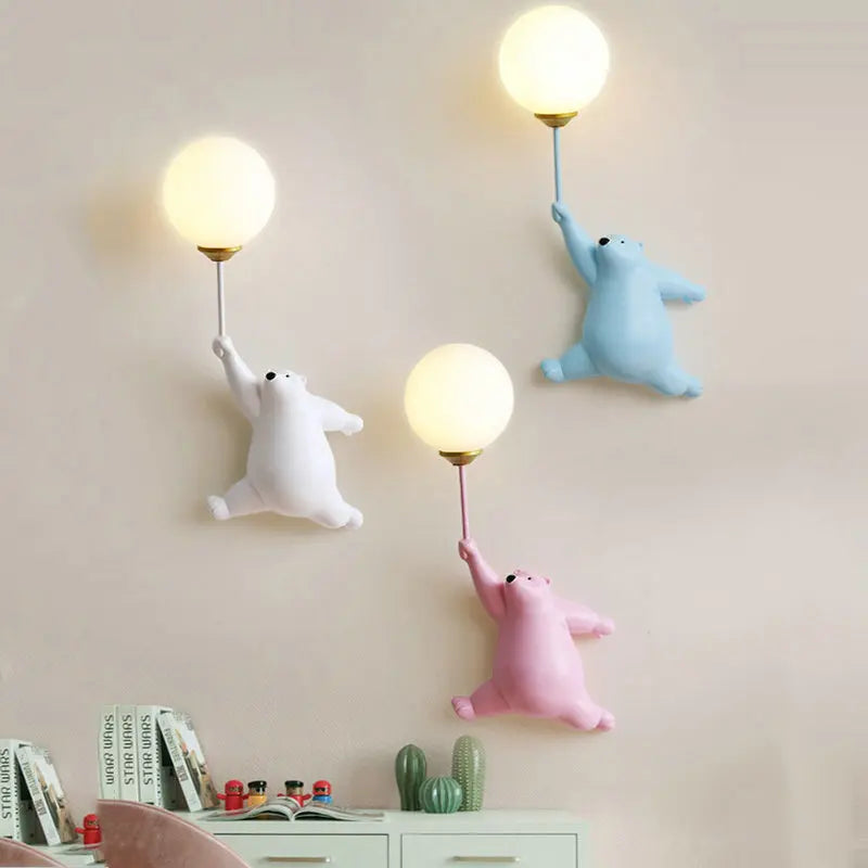 ToonGlow Kids Cartoon Wall Light Colorful Night Lamp