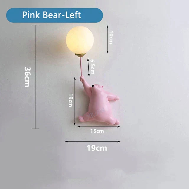 ToonGlow Kids Cartoon Wall Light Colorful Night Lamp