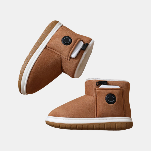 Heated Winter Slippers | Warm Rechargeable Indoor Shoes | Svulp