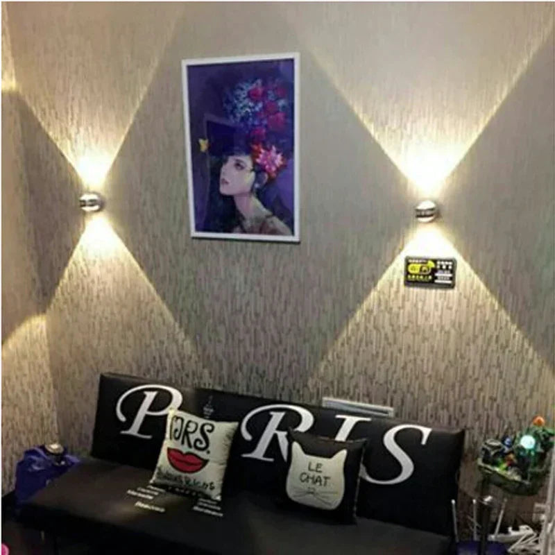 Solara Crystal LED Wall Light PrismGlow Pro Series