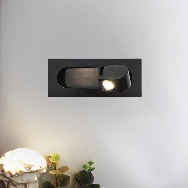 Elyra | Modern LED Bedside Wall Lamp With Ambient Backlight