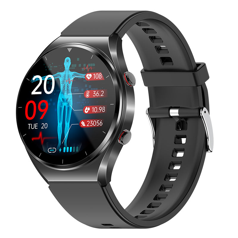 Svulp | One-Click Blood Sugar|Blood Glucose Blood Pressure ECG|ECG HRV Heart Rate Monitor Health Smart Watch
