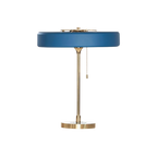 Lyra Vale Table Lamp Blue Modern Glow For Living Rooms