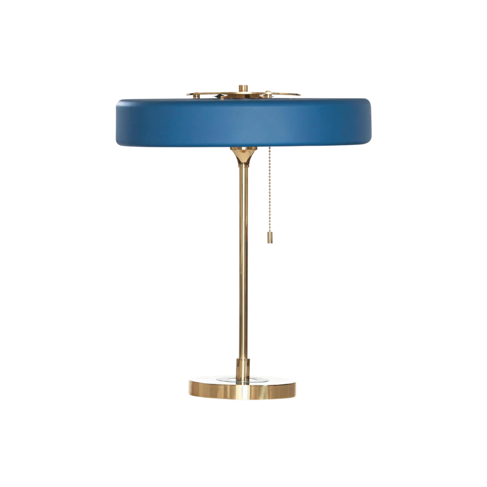 Lyra Vale Table Lamp Blue Modern Glow For Living Rooms