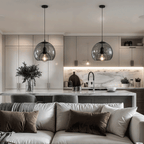 Lyris Glass Pendant Lamps for Modern Kitchens and Bathrooms
