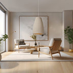 Aeris Wasabi Japandi Pendant Lights With Warm Glow