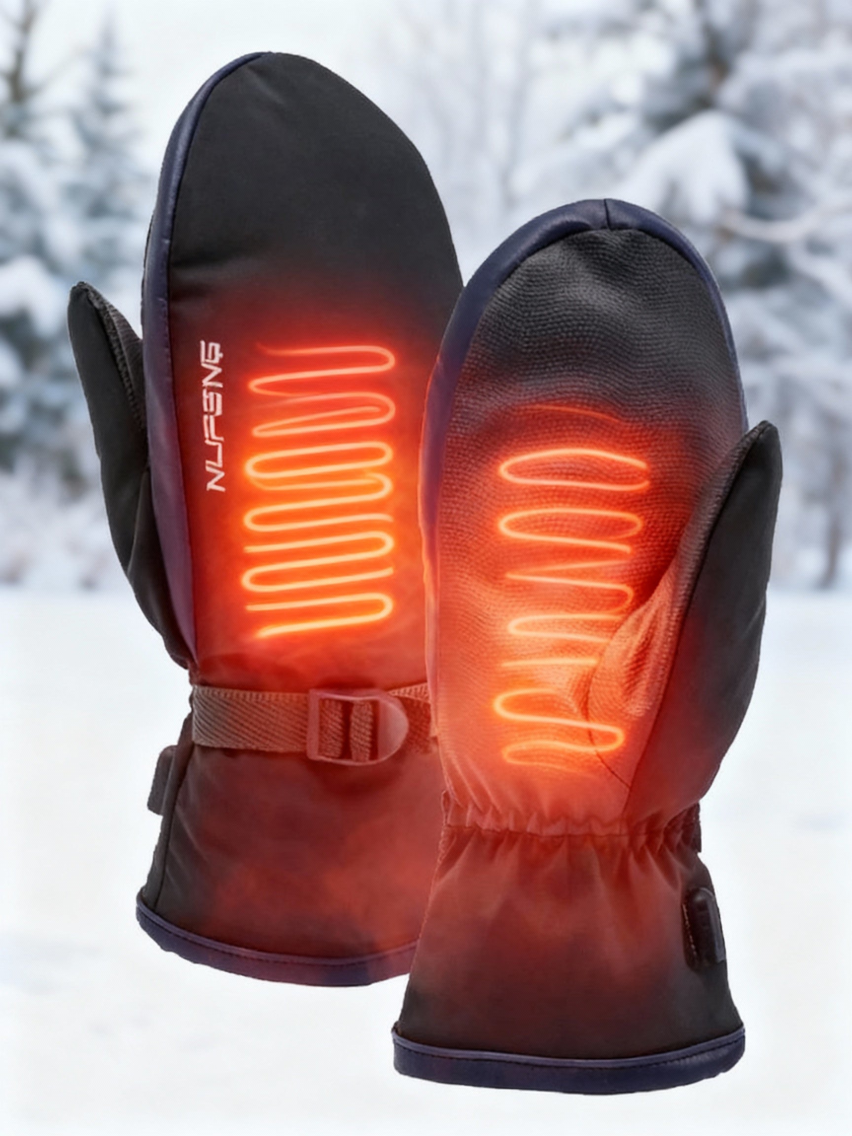 Waterproof Heated Dual-Sided Electric Gloves With USB Rechargeable 10000 mAh