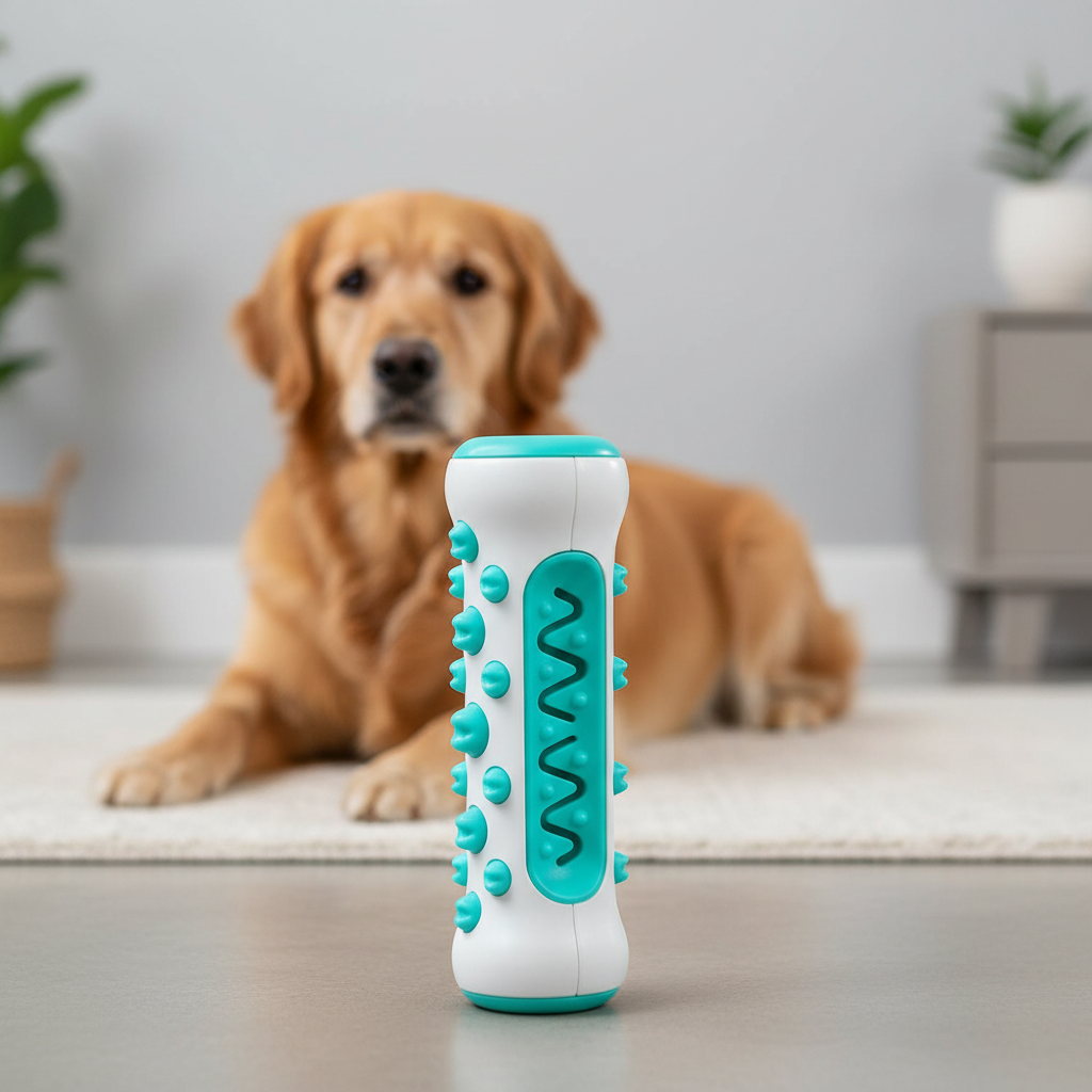 ZenPaw Lavender Chamomile Calming Dog Toy For Anxiety Reduction Non Toxic Polymer