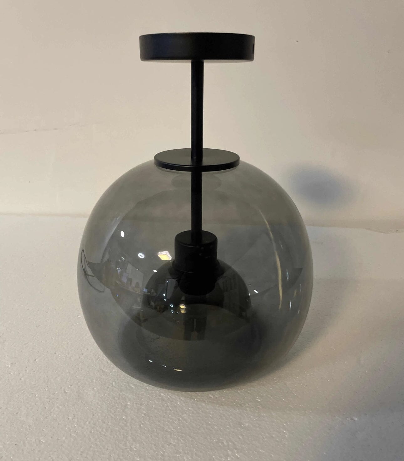 CelestiaNova Glass Globe Wall Lamp For Living Room