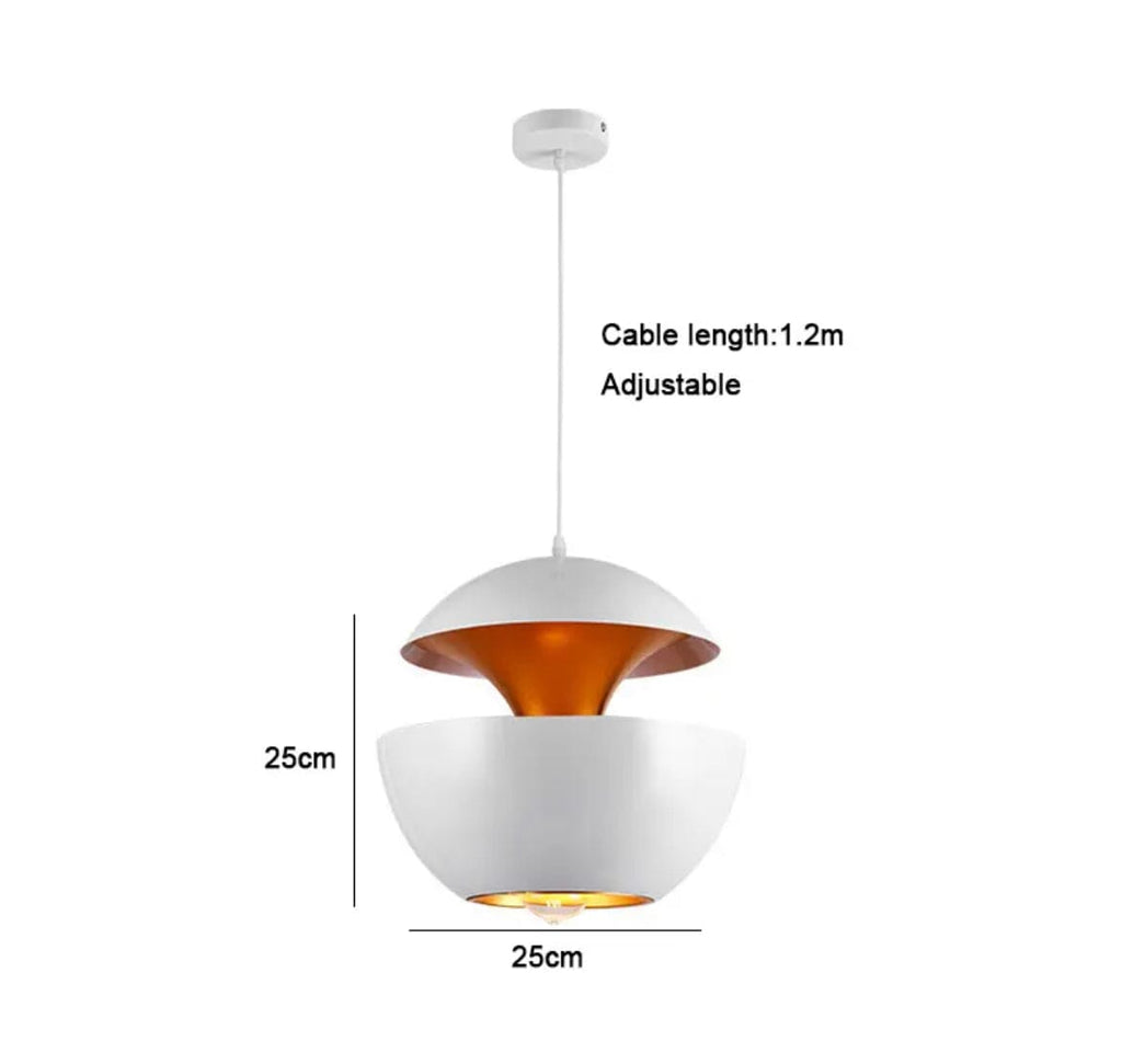 Aurexis Apple Pendant Light Aluminium Nordic Style