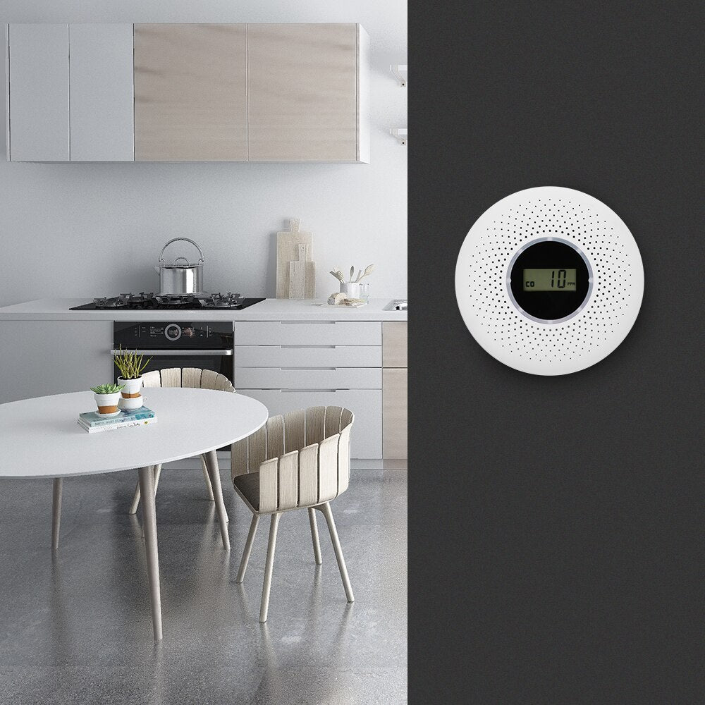 ApexGuard 2-in-1 Rauch- und Kohlenmonoxidmelder für maximalen Heimschutz