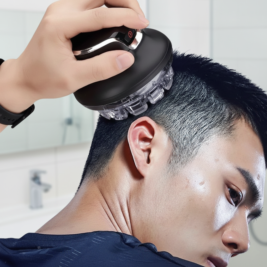 Cordless Hair Clipper With USB C Rechargeable Battery And LED Display