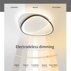 NovaLume Ceiling LED Chandelier for Modern Living Spaces