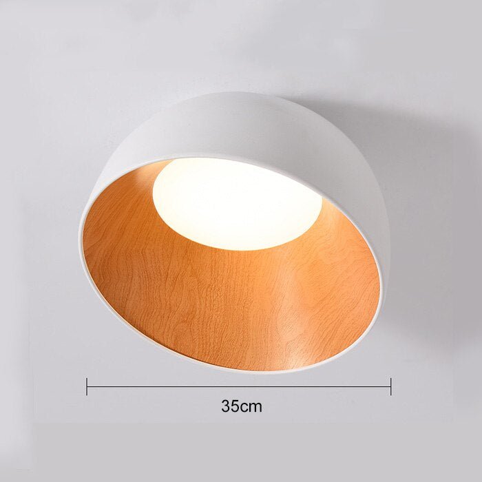 Modern Retro Ceiling Light In Two Sizes And Two Colors