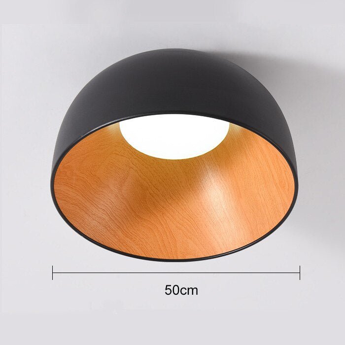 Modern Retro Ceiling Light In Two Sizes And Two Colors