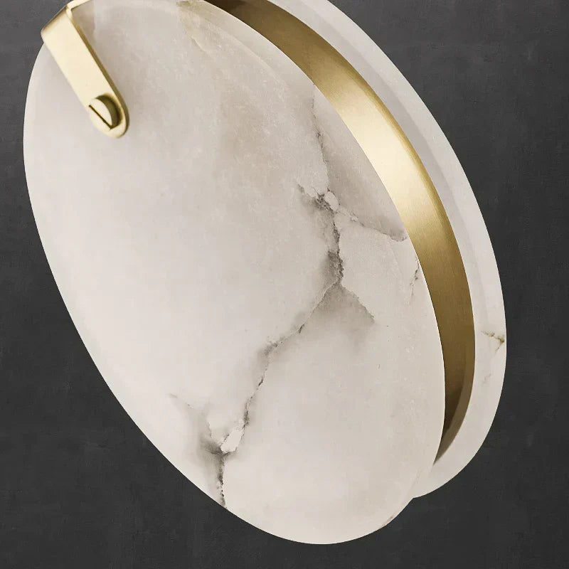 Aurea márvány kristály függeszték modern LED hosszú