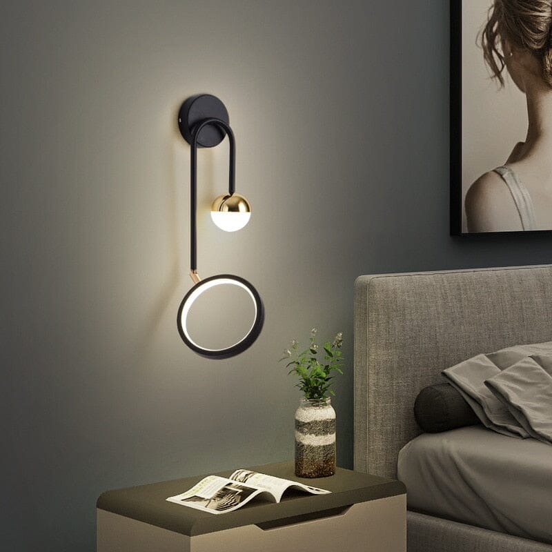 NordicGlow Acrylic Wall Light for Modern Living Spaces