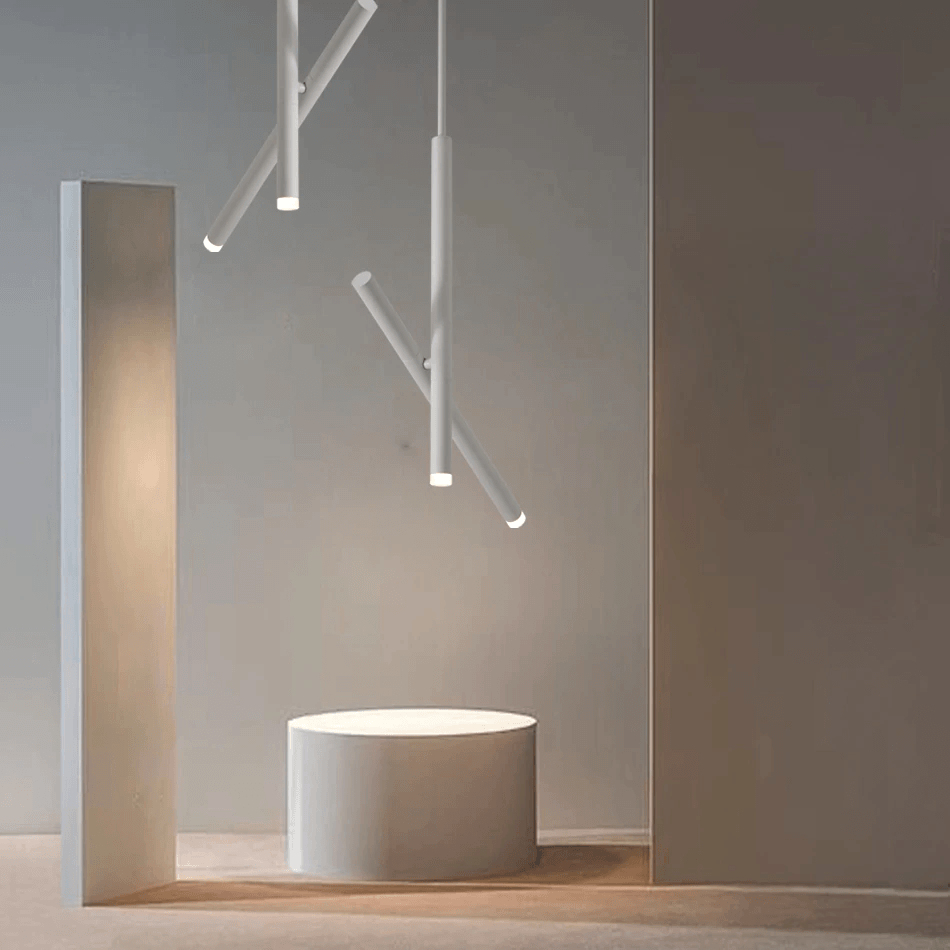AstraArc Hanging Tube Pendant Light for Modern Interiors