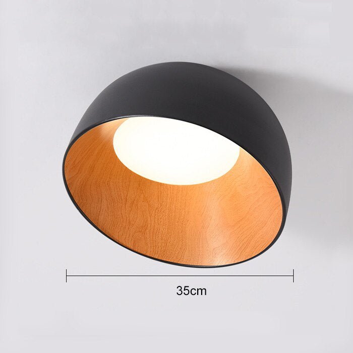 Modern Retro Ceiling Light In Two Sizes And Two Colors