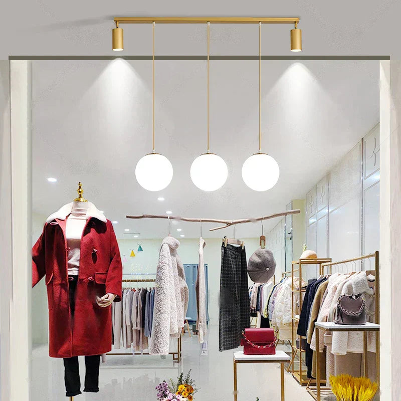 Lyra Three-Head Glass Pendant Light for Modern Homes