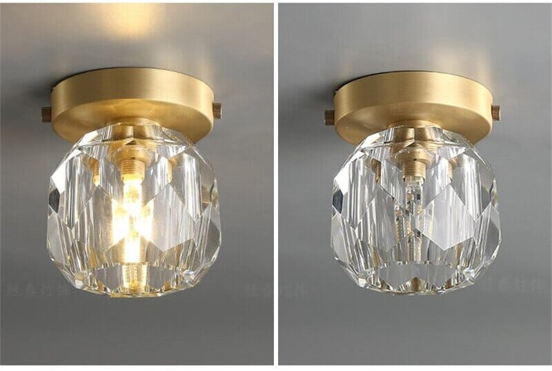 Lyra Crystal Wall Lamps Modern LED Wall Light Fixture