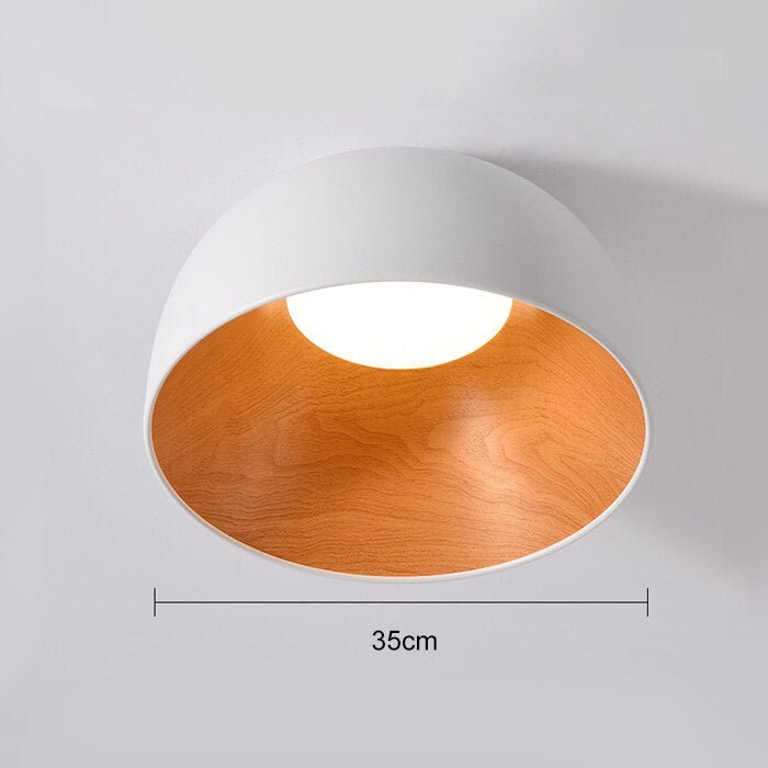 Modern Retro Ceiling Light In Two Sizes And Two Colors