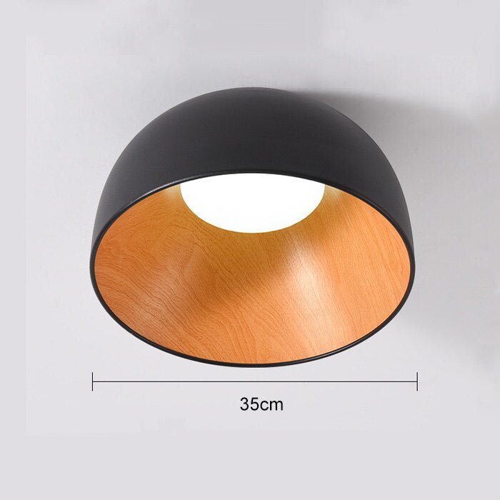 Modern Retro Ceiling Light In Two Sizes And Two Colors