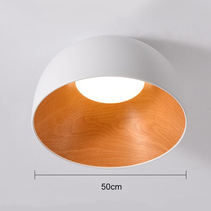 Modern Retro Ceiling Light In Two Sizes And Two Colors
