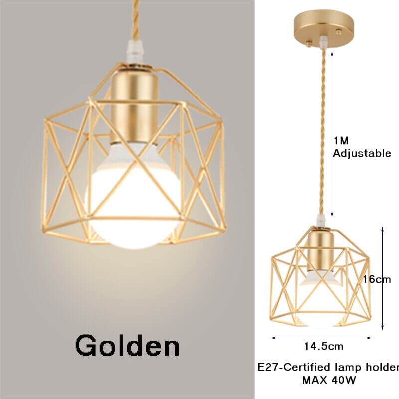 NovaLume Vintage Pendant Light | Warm Ambient Glow