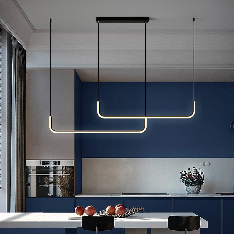 Luma Drift LED Pendant Light for Modern Living Spaces