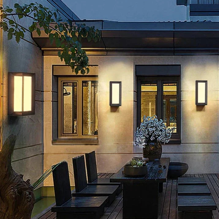 Aurelia Lantern Wall Light - Antique Outdoor Fixture