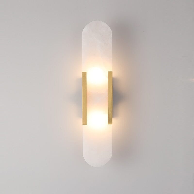 Aurelia Marble Wall Lamp Handcrafted Roman Style Lighting