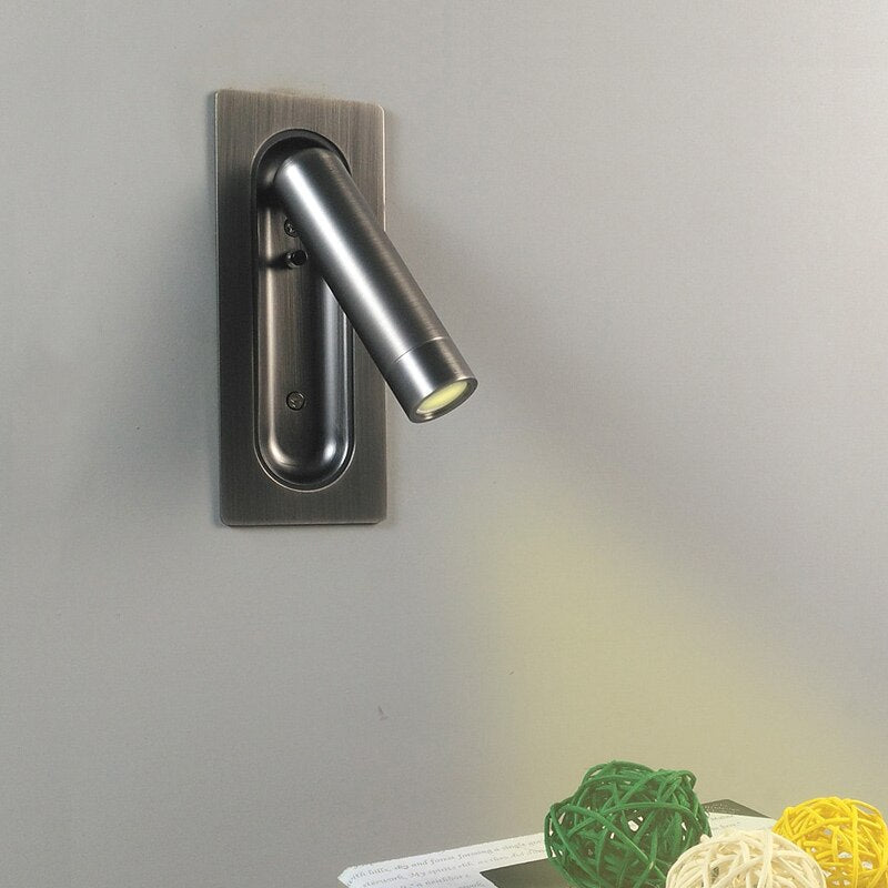 NovaNook Minimalist Bedside Wall Lamp for Nighttime Reading